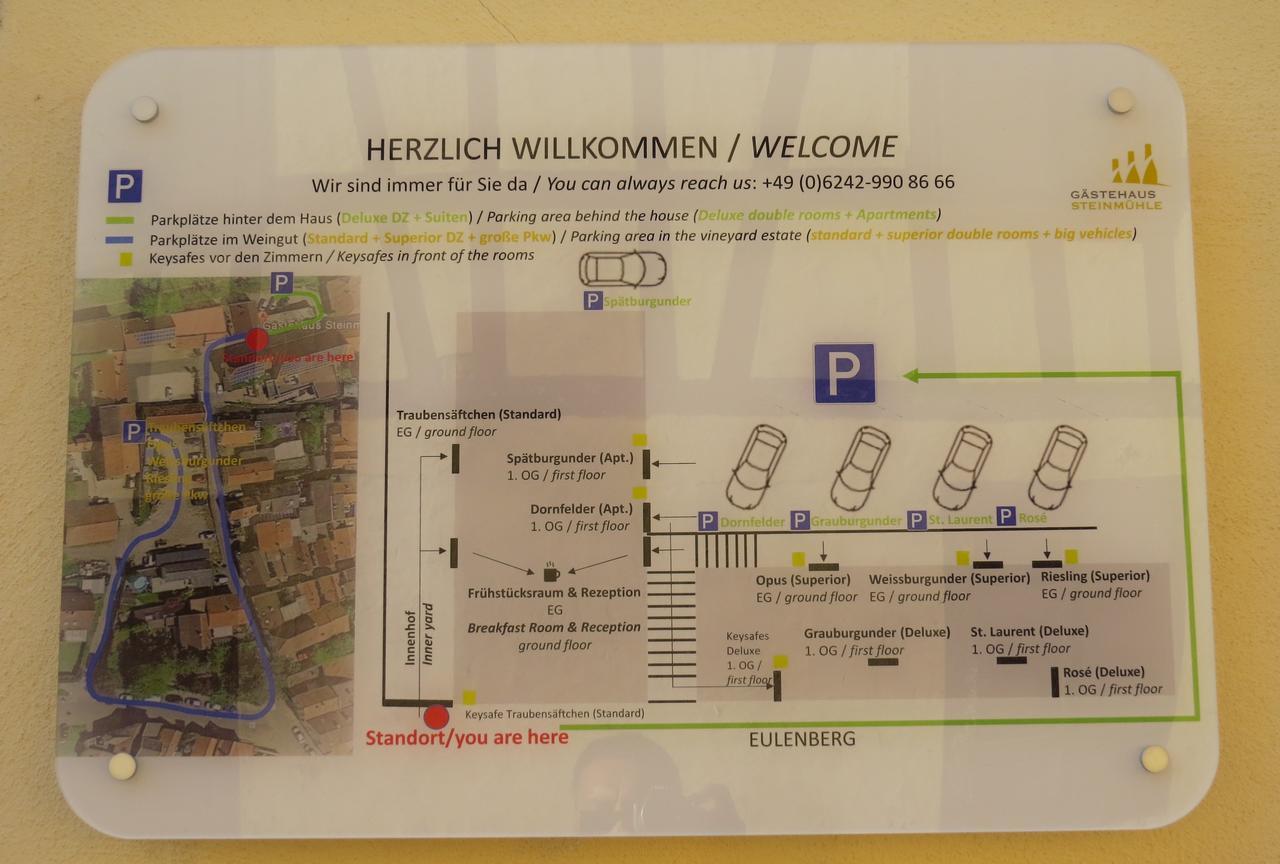 Gaestehaus Steinmuehle Osthofen Kültér fotó
